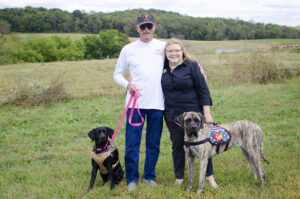 WVU teams with Hearts of Gold to train service dogs for veterans